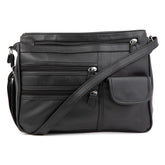 Lilley Lindsay Organiser Shoulder Bag in Black - Size 1 UK - Black